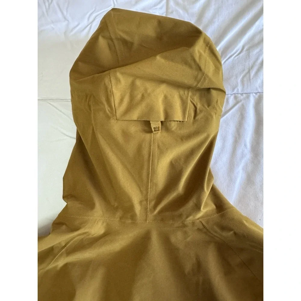 NEW Lululemon Stretch Glyde Waterproof Jacket Size Small Melt Yellow Cinchable - Picture 14 of 16